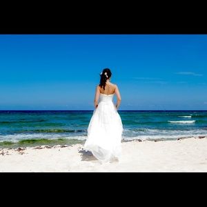 Summer Wedding Gown from David's Bridal